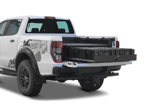 Kit de tiroir Wolf Pack pour un Ford Ranger Raptor (2019-jusqu'à présent) avec doublure de benne - de Front Runner